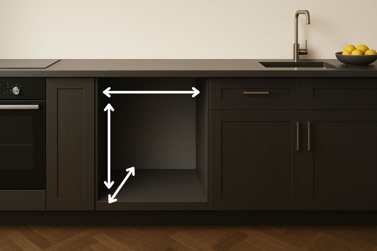 Meten keuken inbouw apparaten