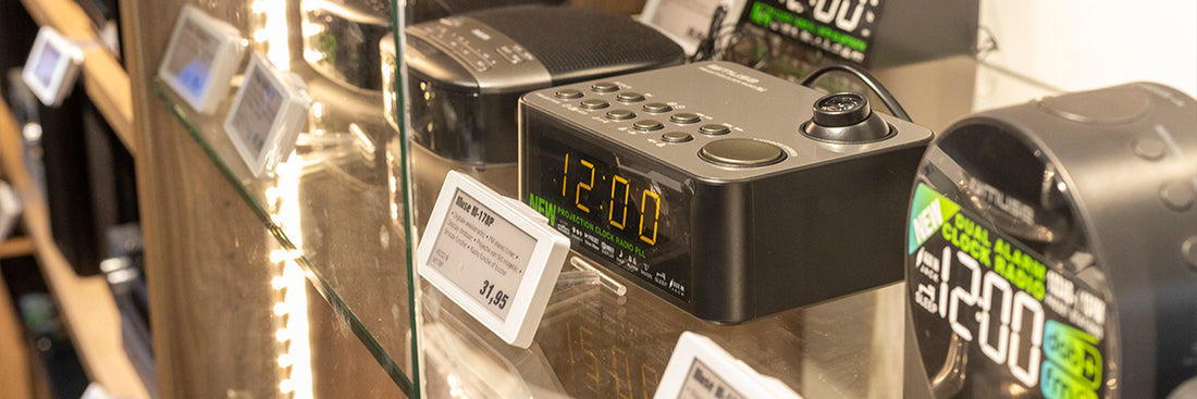 Wekkerradio's.
