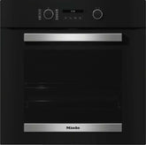 Miele H 2465 B obsidiaanzwart-rvs look.