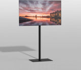 CAVUS VLOERSTANDAARD SQUARE ZWART 120 CM VESA 300X300