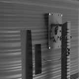 CAVUS VLOERSTANDAARD HYBRID ZWART 120CM VESA 400X200