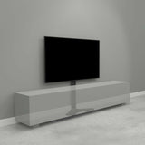 CAVUS VLOERSTANDAARD HYBRID ZWART 120CM VESA 400X400