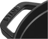 Staub Ronde cocotte 28cm - zwart