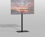 CAVUS VLOERSTANDAARD SQUARE ZWART 120 CM VESA 300X300