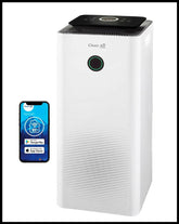 Clean Air CA-707 Smart wit-zwart.