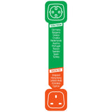 Brennenstuhl Reisadapter Europa naar GB