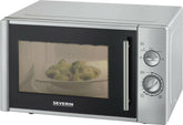 Severin MW 7772 zilver.