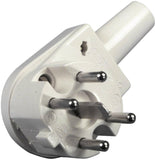 Scanpart PERILEX STEKKER wit.