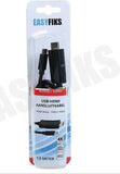 Easyfiks HDMI Kabel High Speed Ethernet 1.5M zwart