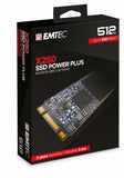 Emtec SSD M.2 Sata X250 512GB Intern