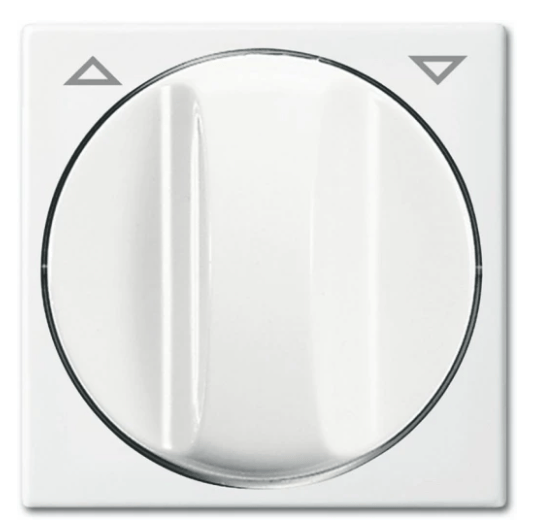 ABB Busch-Jaeger ABB Busch-Jaeger Balance Draaiknop SI-B Wit RAL 9010