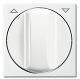 ABB Busch-Jaeger ABB Busch-Jaeger Balance Draaiknop SI-B Wit RAL 9010