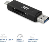 ACT ACT AC6375 USB-C/USB-A 3.0 Cardreader