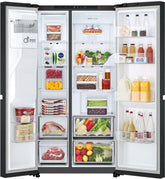 LG GSLC40EPPE mat zwart