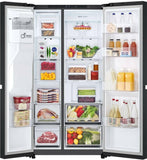 LG GSLC40EPPE mat zwart