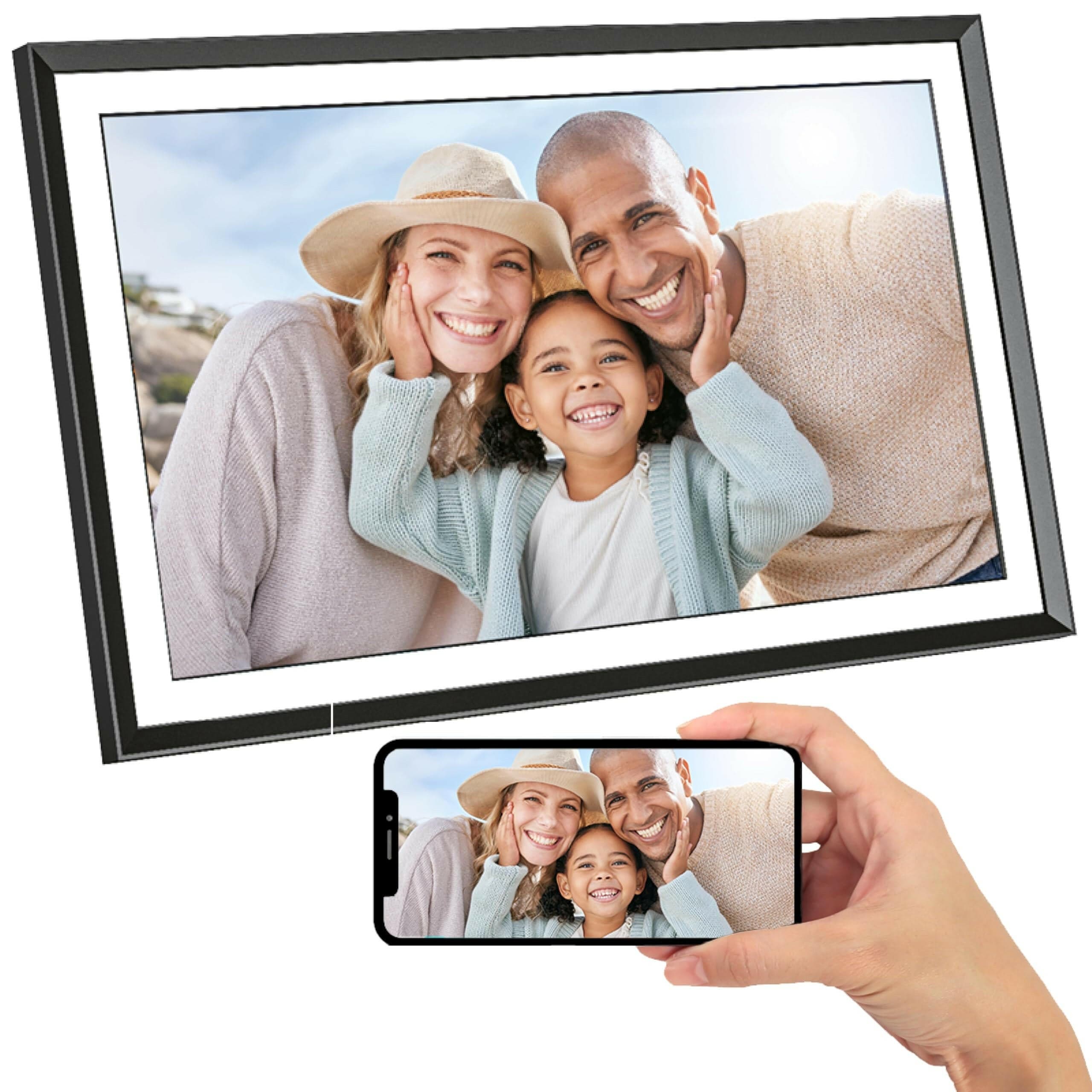 Agfaphoto AgfaPhoto Photoframe 15,4inch Wifi black
