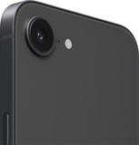 iPhone 17e zwart – camera close-up