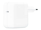 Apple USB-C lichtnetadapter van 30W.