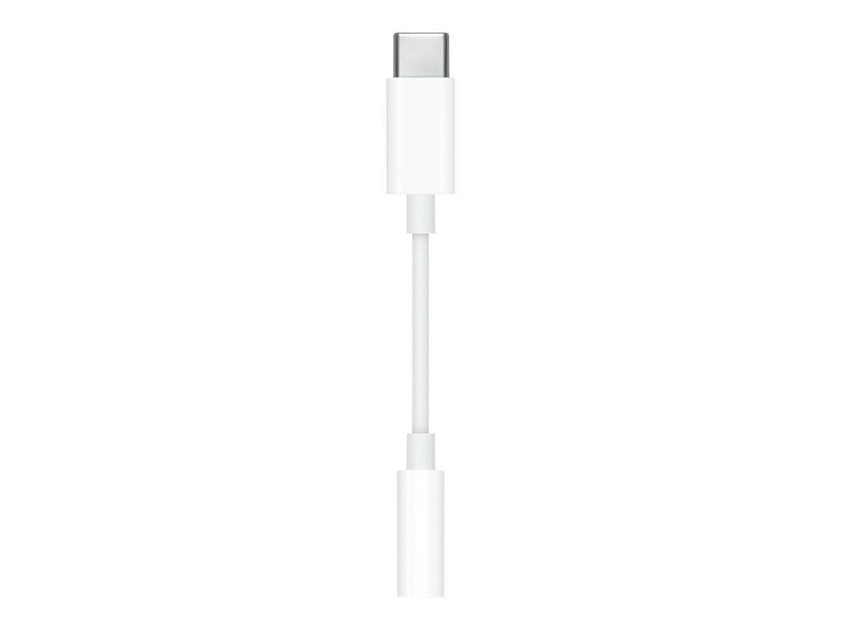 Apple USB-C naar Mini-jack adapter.