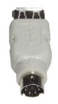 Aswo USB-ADAPTER PS2-STEKER/USB-A CONTRA