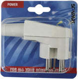 Scanpart PERILEX STEKKER wit.