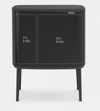 Brabantia Brabantia Bo Touch Bin, 11 + 23L mat zwart