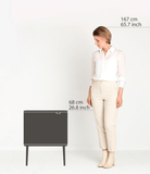 Brabantia Brabantia Bo Touch Bin 11 + 23L Satin Taupe