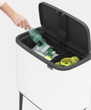 Brabantia Brabantia Bo Touch Bin 11 + 23L White