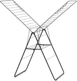 Brabantia Brabantia HangOn Droogrek 25m - Inklapbaar Wasrek - Matt Black