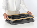 Brabantia Wasmand opvouwbaar, 40L - Pepper Black