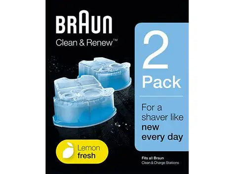 Braun Personal Care Braun Clean & Renew Reinigingsvloeistof CCR2 2 stuks