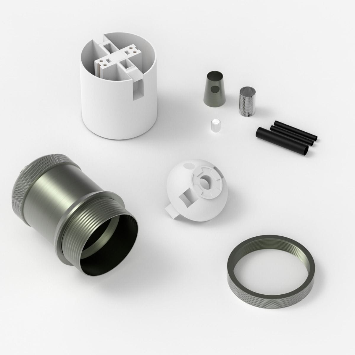 Calex Calex Lamphouder E27 Aluminium Mat Brons