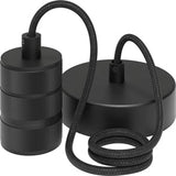 Calex Calex Retro Pendel E27 Aluminium Matt Black 1,5m