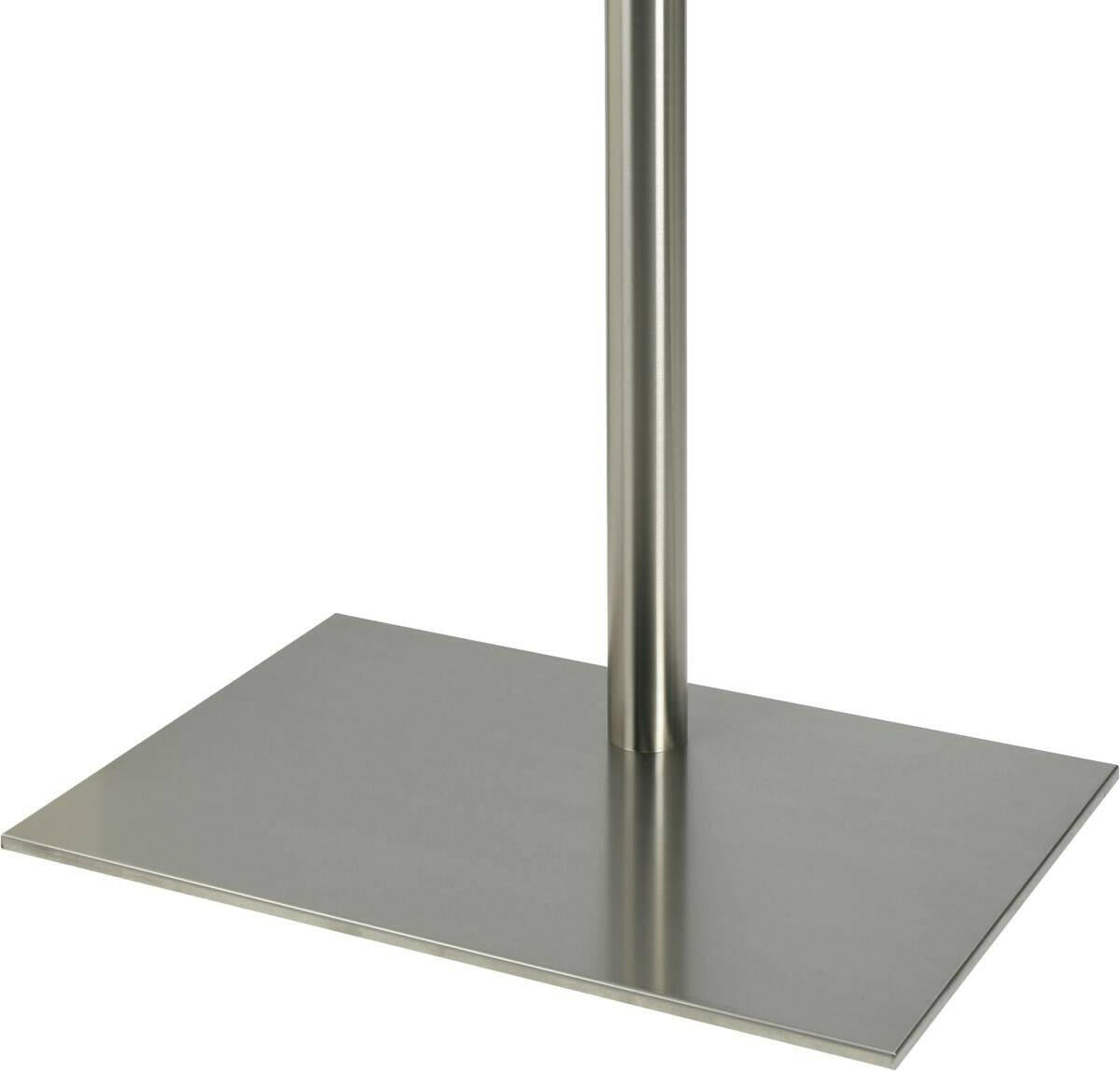 Cavus Voet 60x45cm rechthoekig RVS RVS.