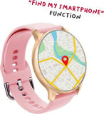 CELLY Celly Trainermoon Smartwatch Round Roze