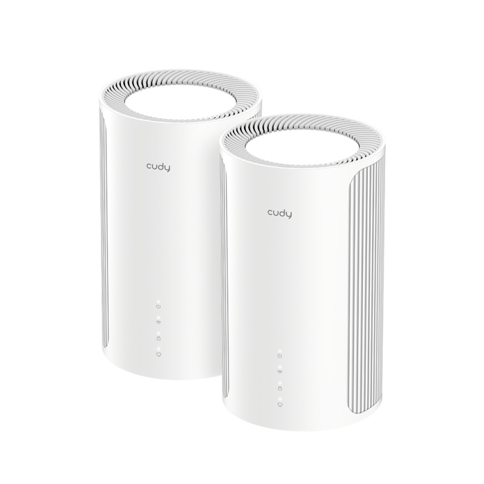 Cudy Cudy M11000 BE11000 2.5G Tri-Band Wi-Fi 7 Mesh 2-Pack