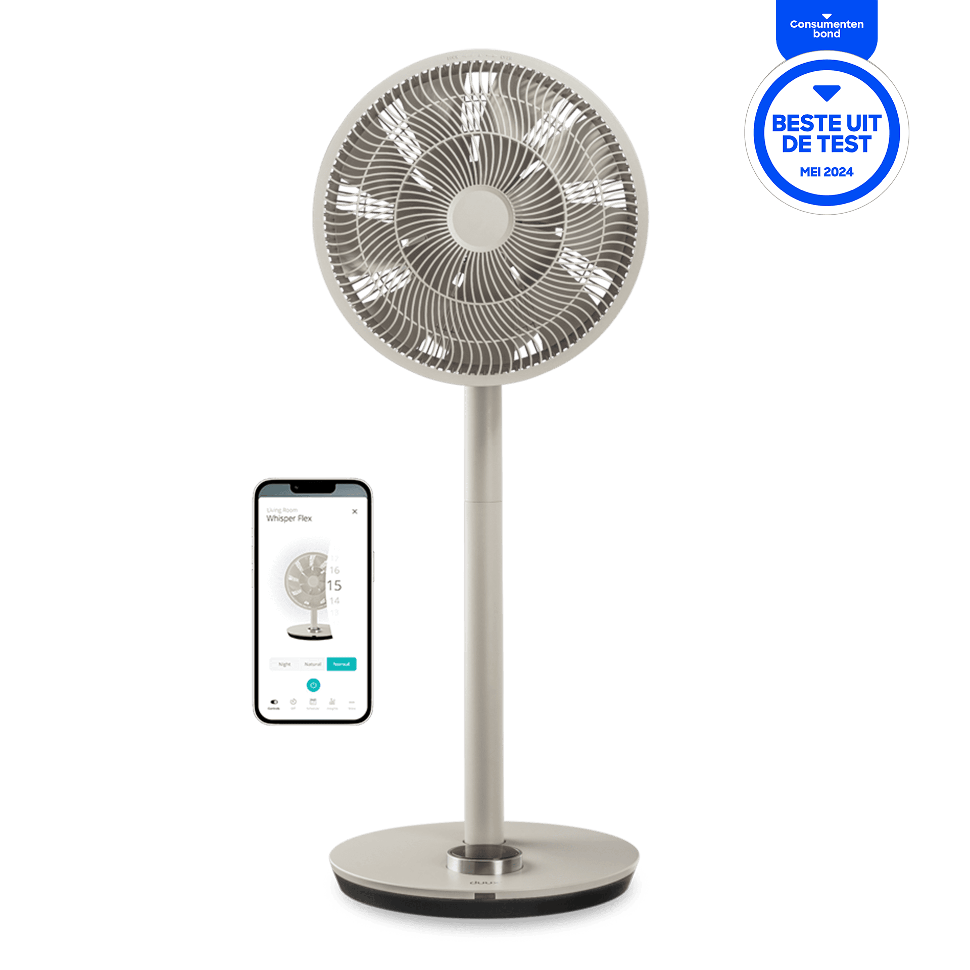 Duux Duux Whisper Flex Smart Fan Greige