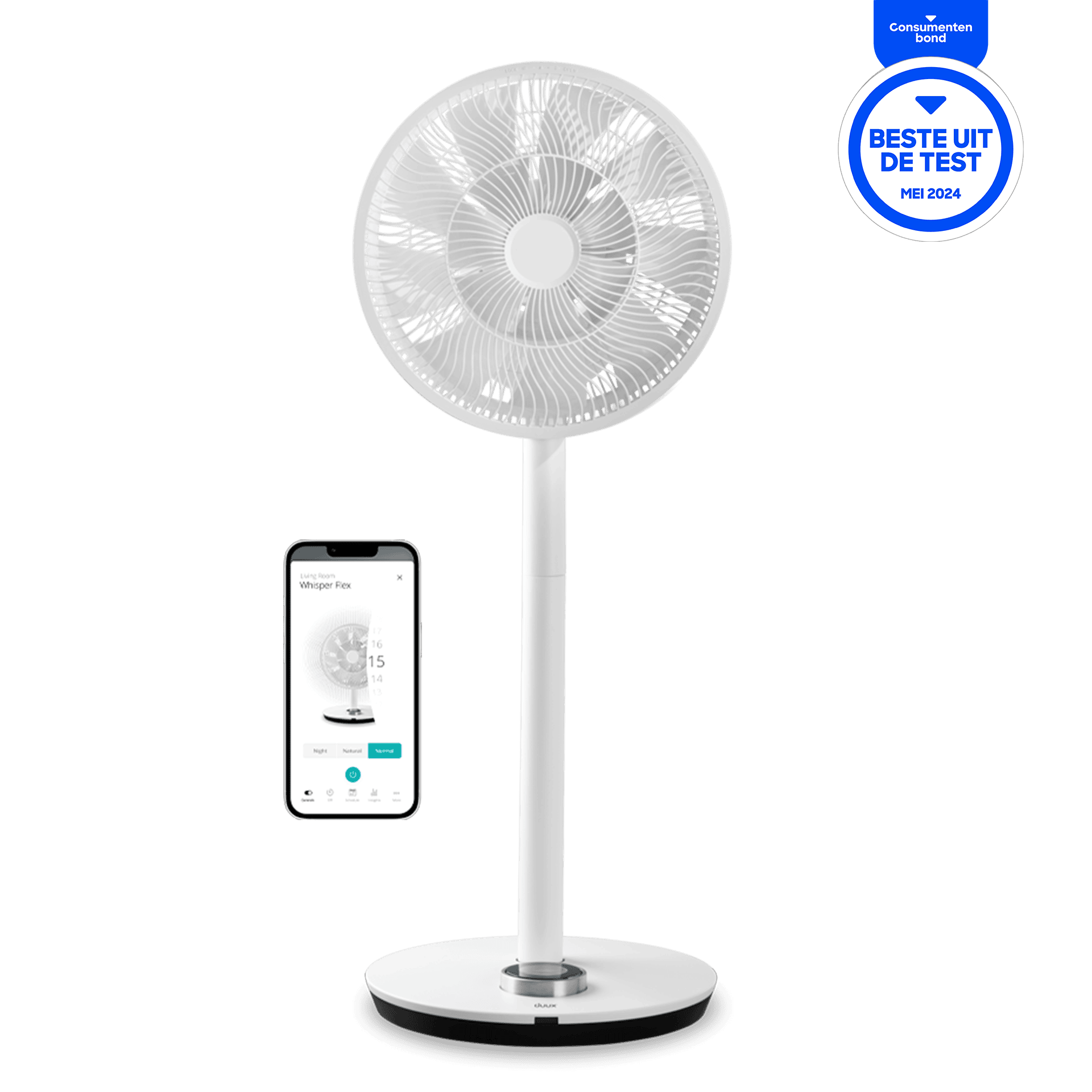 Duux Duux Whisper Flex Smart Fan White
