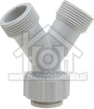 Easyfiks Easyfiks Y verbindingsstuk 3/4 INCH MESSING messing