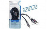 Easyfiks Jack 3.5mm Stereo Male - 2x Tulp RCA Male 10M.