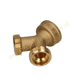 Easyfiks Y verbindingsstuk 3/4 INCH MESSING messing.