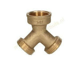 Easyfiks Y verbindingsstuk 3/4 INCH MESSING messing.