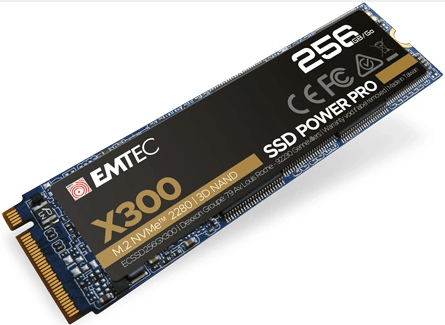Emtec Emtec SSD M.2 NVMe PCIe 3.0 X300 256GB Intern