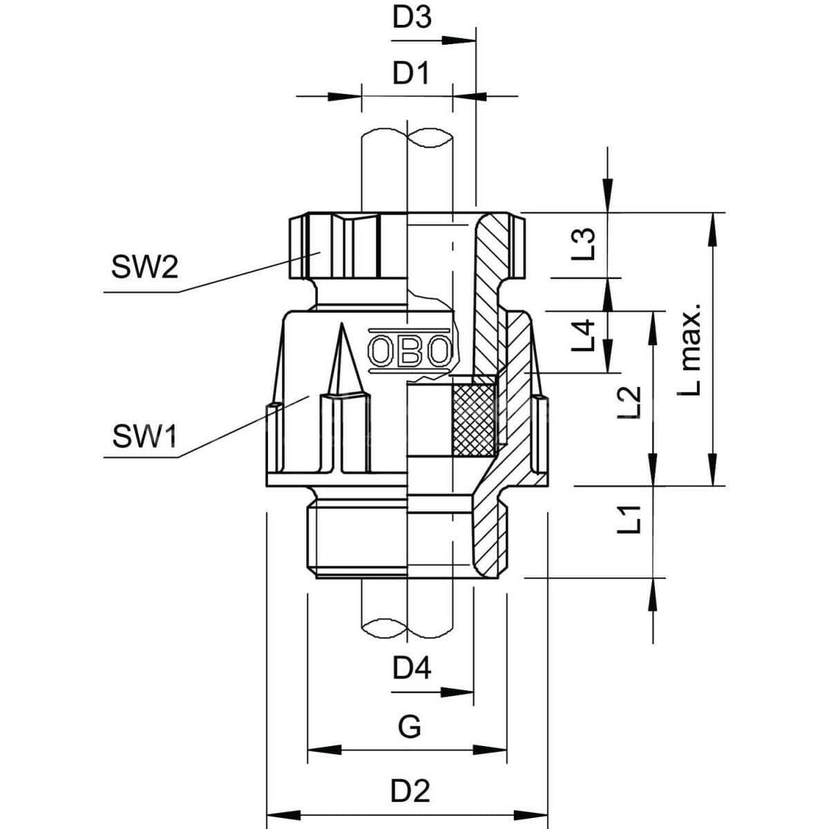 EP:Tummers 106 M 20 PS OBO WARTEL POLYSTYREEN M20
