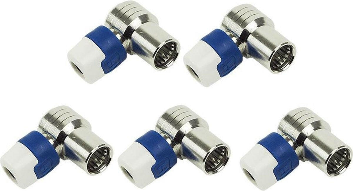 EP:Tummers HIRSCHMANN SET QUICK FIX F-CONNECTOREN HAAKS QFA 5 5 STUKS S