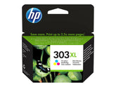EP:Tummers HP 303XL ORIGINELE HIGH-CAPACITY DRIE-KLEUREN INKTCARTRIDGE