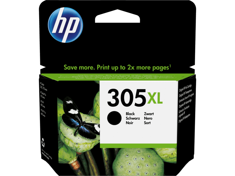 EP:Tummers HP 305XL HIGH YIELD BLACK ORIGINAL INK CARTRIDGE