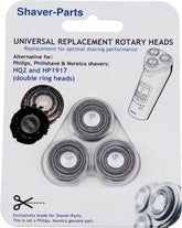 EP:Tummers NEWSPEAK SCHEERKOP DUBBELE RING MET MES