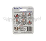 EP:Tummers NEWSPEAK SCHEERKOP ENKELE RING MET RETRACTIE MES