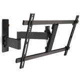 EP:Tummers VOGELS MUURSTEUN THIN 545 BLACK TURN 180 WALL MOUNT 40-65 IN